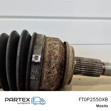 FT0P2550XB Піввісь передня Mazda CX-30 2020