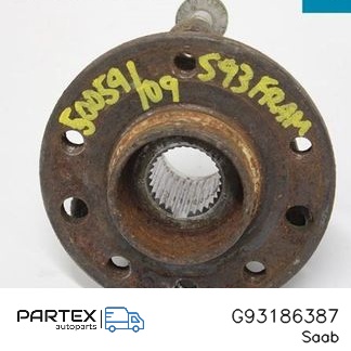 G93186387 - Поворотний кулак переднього колеса Saab 9-3 Ver2 2009