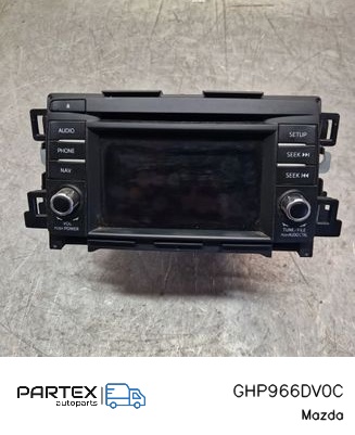 GHP966DV0C - Панель радіо мультимедіа Mazda CX-5 2015
