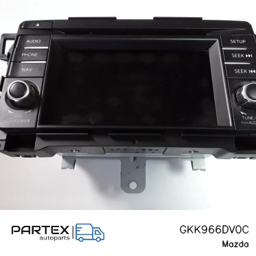 GKK966DV0C - Панель радіо мультимедіа Mazda 6 2013