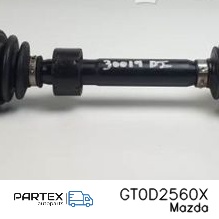 GT0D2560X Піввісь передня Mazda CX-30 2019