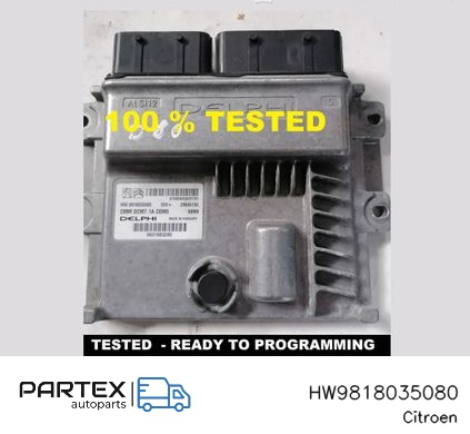 HW9818035080 Блок керування двигуном Citroen Jumpy 2020