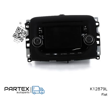 K12879L - Панель радіо мультимедіа Fiat 500L 2013