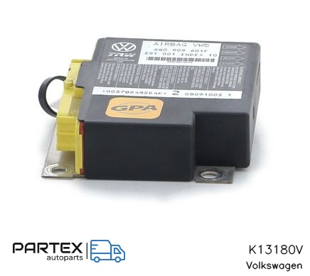 K13180V - Блок керування Airbag Volkswagen Polo IV 9N3 2009