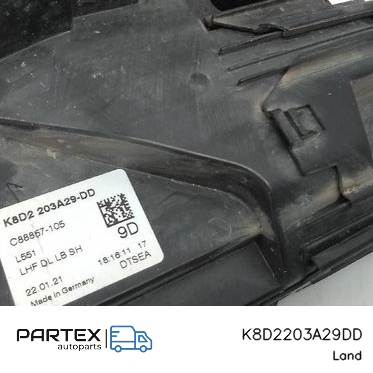 K8D2203A29DD Замок дверей Land Rover Range Rover Evoque L551 2018