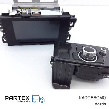 KA0G66CM0 - Панель радіо мультимедіа Mazda CX-5 2017