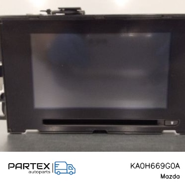 KA0H669G0A - Панель радіо мультимедіа Mazda CX-5 2015
