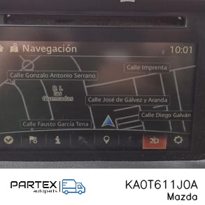 KA0T611J0A - Панель радіо мультимедіа Mazda CX-5 II 2017