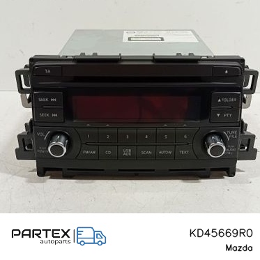 KD45669R0 - Панель радіо мультимедіа Mazda CX-5 2014