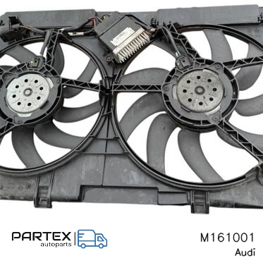 M161001 - Електровентилятор радіатора Audi A6 S6 C7 4G 2015