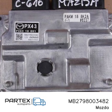 MB2798003482 - Блок керування двигуном ECU Mazda CX-5 II 2018