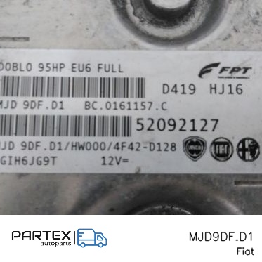 MJD9DF.D1 - Блок керування двигуном ECU Fiat Doblo 2018