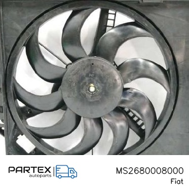 MS2680008000 - Електровентилятор радіатора Fiat Panda III 2016