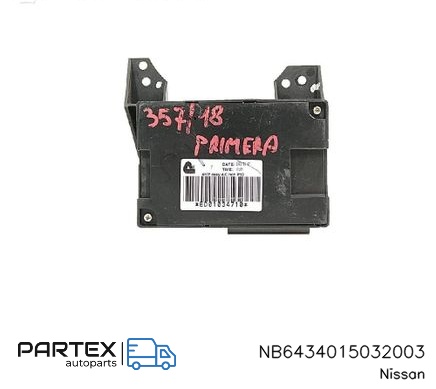 NB6434015032003 - Панель клімат-контролю Nissan Primera 2002