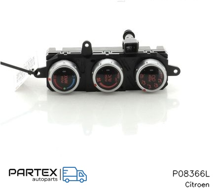 P08366L - Панель клімат-контролю Citroen C-Zero 2012