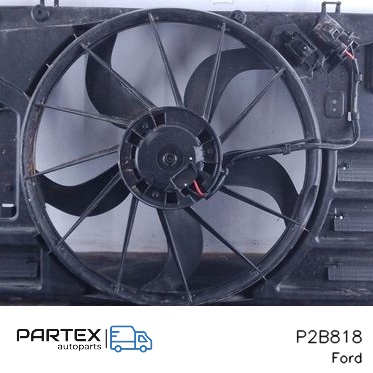 P2B818 - Електровентилятор радіатора Ford Transit -  Tourneo Connect 2020