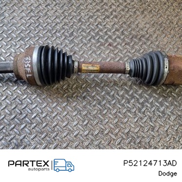 P52124713AD Піввісь передня Dodge Durango III 2020
