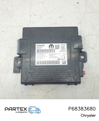 P68383680 - Блок комфорту Chrysler Pacifica 2019