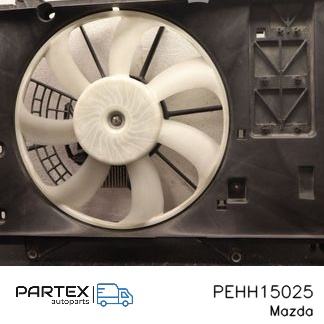 PEHH15025 - Електровентилятор радіатора Mazda CX-3 2020