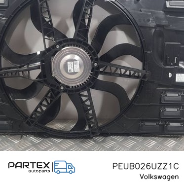 PEUB026UZZ1C - Електровентилятор радіатора Volkswagen Golf VIII 2023