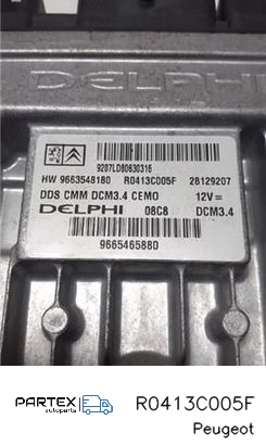 R0413C005F - Блок керування Peugeot 307 CC 2003