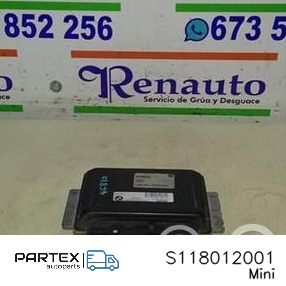S118012001 - Блок керування двигуном ECU Mini One - Cooper R50 - 53 2003