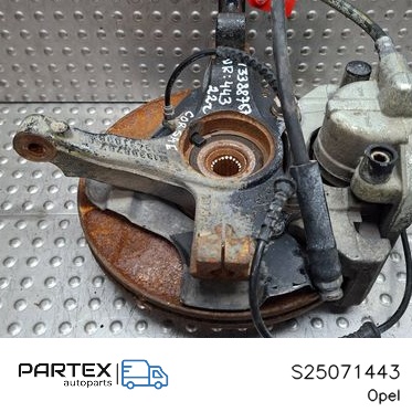 S25071443 - Поворотний кулак переднього колеса Opel Corsa E 2014