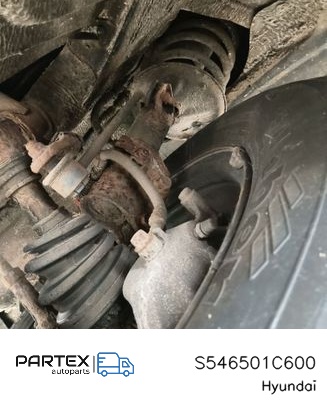 S546501C600 - Передній амортизатор у зборі з пружиною Hyundai Getz 2004