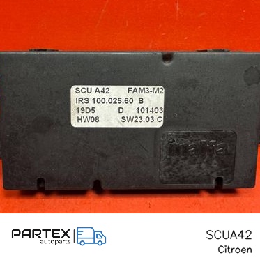 SCUA42 - Блок керування Citroen C3 Pluriel 2007