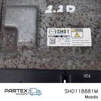 SH0118881M - Блок керування двигуном Mazda CX-5 2012