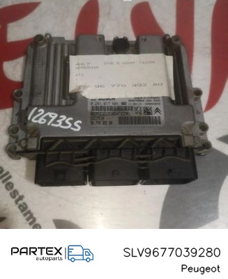 SLV9677039280 - Блок керування двигуном ECU Peugeot 206 2011