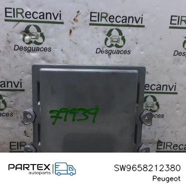 SW9658212380 - Блок керування двигуном ECU Peugeot 307 2024
