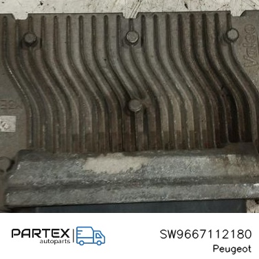 SW9667112180 - Блок керування двигуном Peugeot 206+ 2010