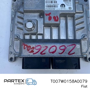 T007W0158A0079 - Блок керування двигуном ECU Fiat 500X 2019