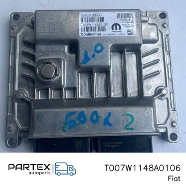 T007W1148A0106 - Блок керування двигуном ECU Fiat 500X 2019