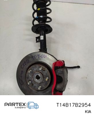 T14B17B2954 - Поворотний кулак переднього колеса KIA Ceed 2016