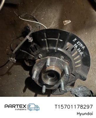 T15701178297 Поворотний кулак цапфа Hyundai Kona I 2019
