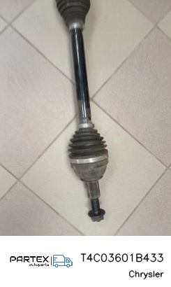 T4C03601B433 Піввісь передня Chrysler Pacifica 2018