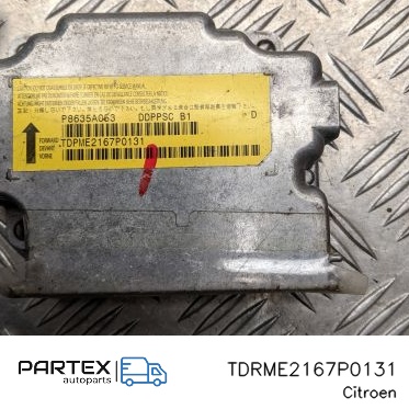 TDRME2167P0131 - Блок керування Airbag Citroen C-Crosser 2008