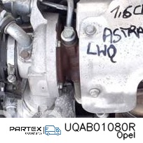 UQAB01080R Турбіна Opel Astra K 2017
