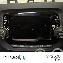 VP2330 - Панель радіо мультимедіа Fiat 500L 2014