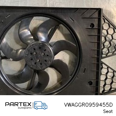 VWAGGR0959455D - Електровентилятор радіатора Seat Ibiza IV (6J