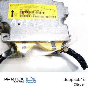 ddppscb1d - Блок керування Airbag Citroen C-Crosser 2008