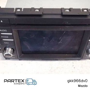 gkk966dv0 - Панель радіо мультимедіа Mazda CX-5 2013