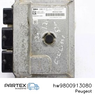 hw9800913080 - Блок керування двигуном Peugeot 208 2013