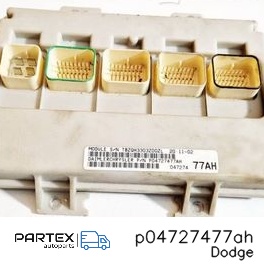 p04727477ah - Блок комфорту Dodge Grand Caravan 2004
